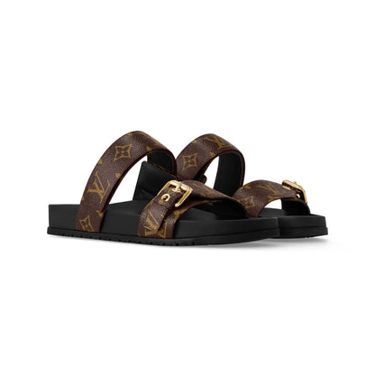 Sandalias Mule plano Bom Dia Comfort