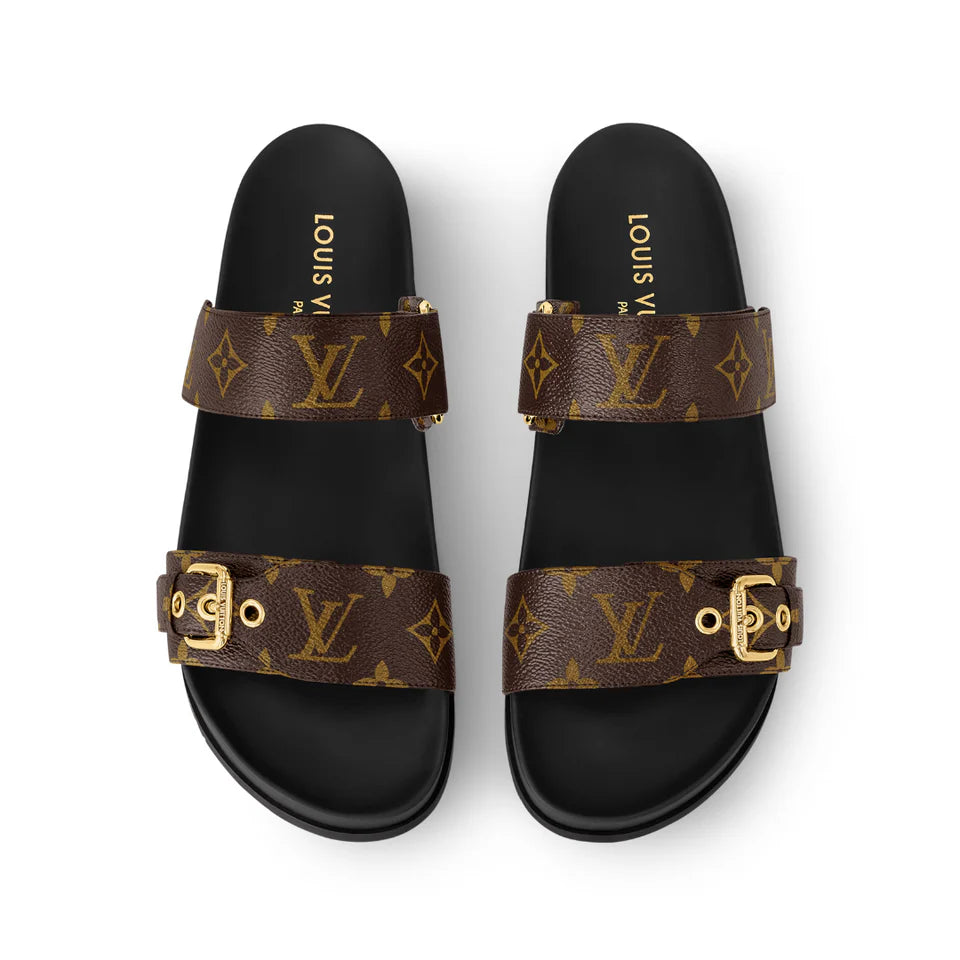 Sandalias Mule plano Bom Dia Comfort