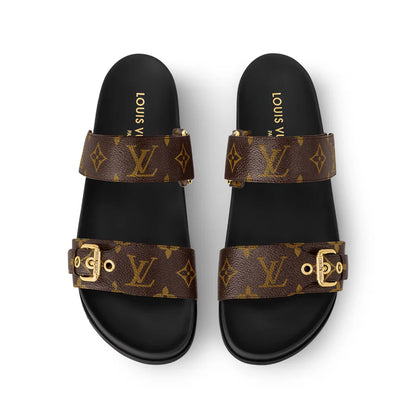 Sandalias Mule plano Bom Dia Comfort